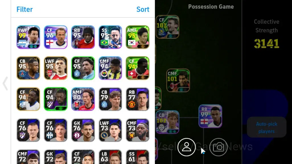 eFootball Accounts Android|Epic Xabi Alonso,Roberto Donadoni,Albert F image 2