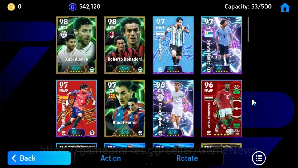 eFootball Accounts Android|Epic Xabi Alonso,Roberto Donadoni,Albert F image 4