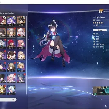 Honkai Star Rail Accounts Others ASIA|TL 60|6 Limited|2K Jade|Cyrene+Sign,Black Swan+Sign,Hysilens,Kafka,Ruan Mei,DHPT|1