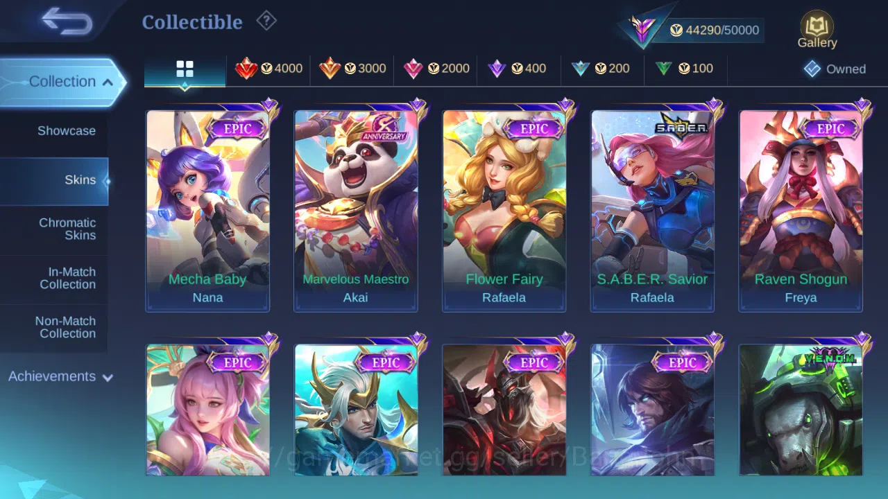 Mobile Legends: Bang Bang Accounts Hero 131 | Skin 216 | Luckybox Saber | Luckybox Ha image 6