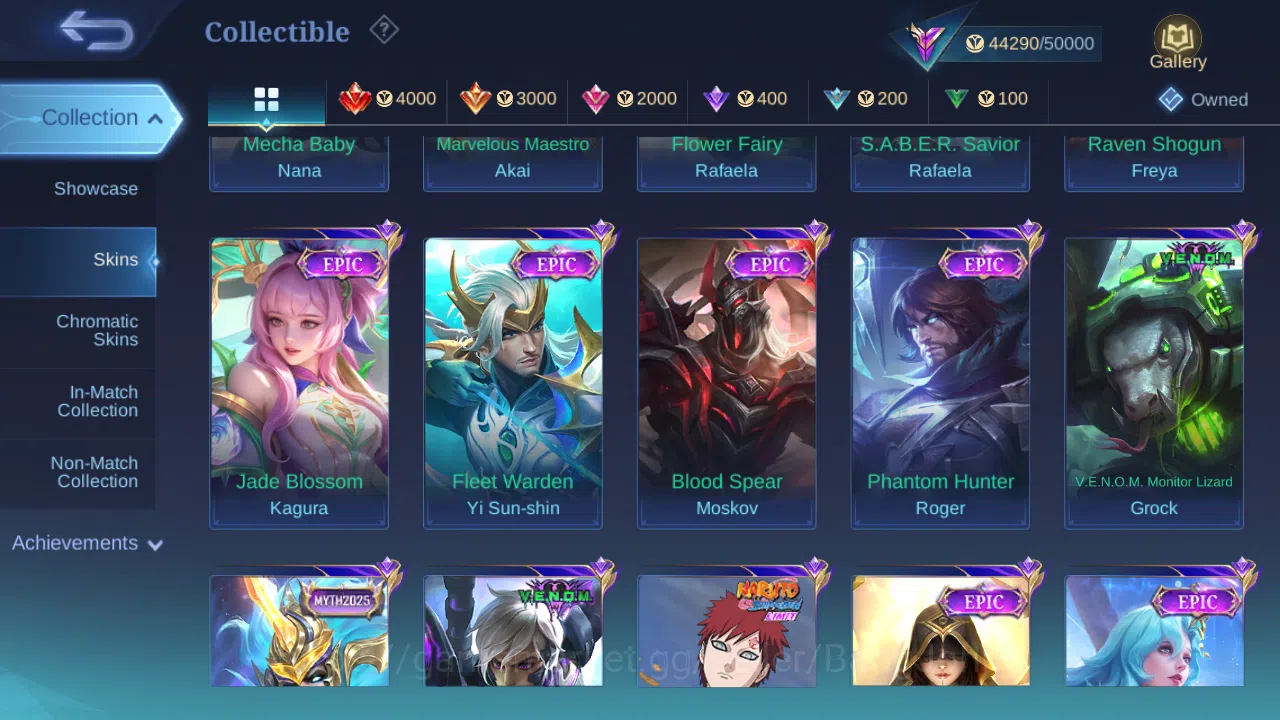 Mobile Legends: Bang Bang Accounts Hero 131 | Skin 216 | Luckybox Saber | Luckybox Ha image 7
