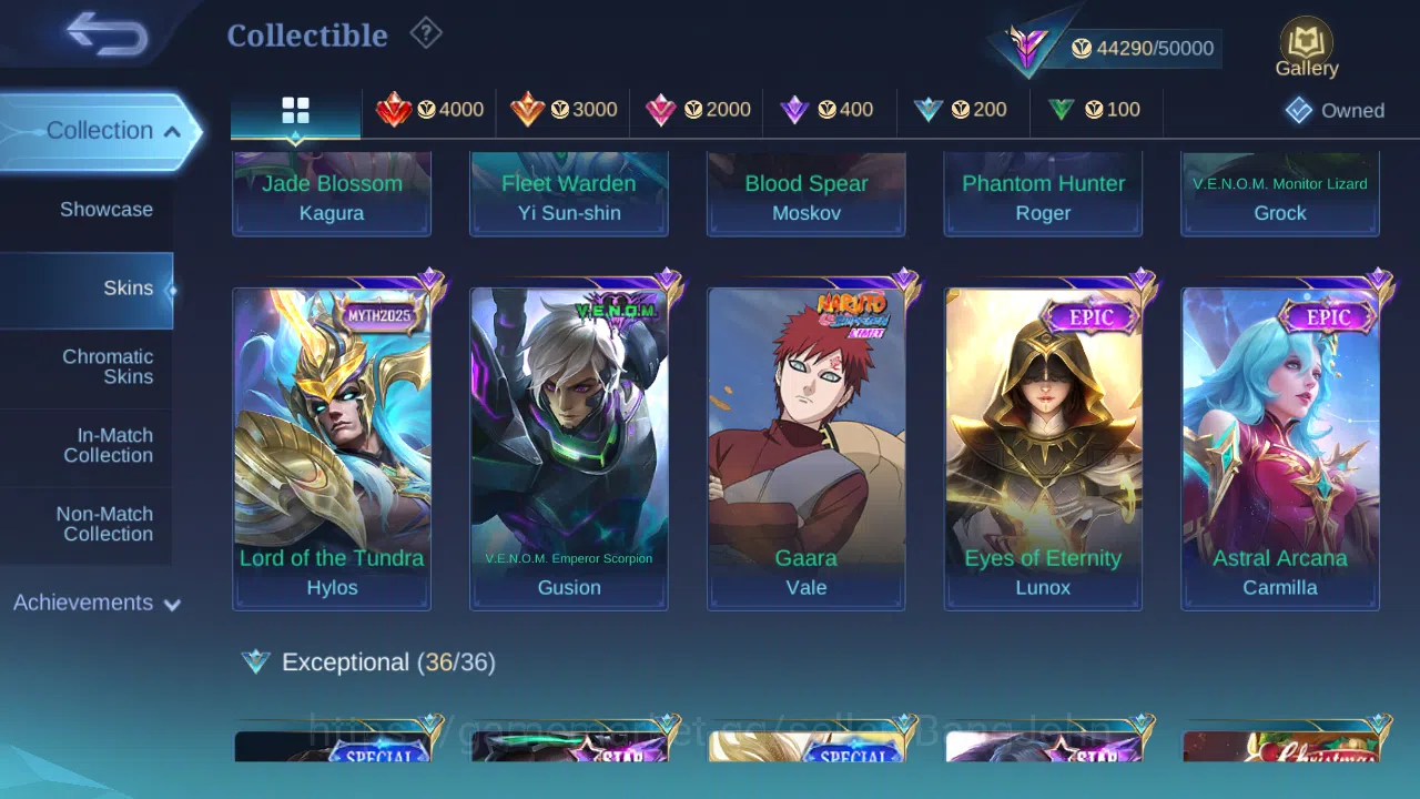 Mobile Legends: Bang Bang Accounts Hero 131 | Skin 216 | Luckybox Saber | Luckybox Ha image 8