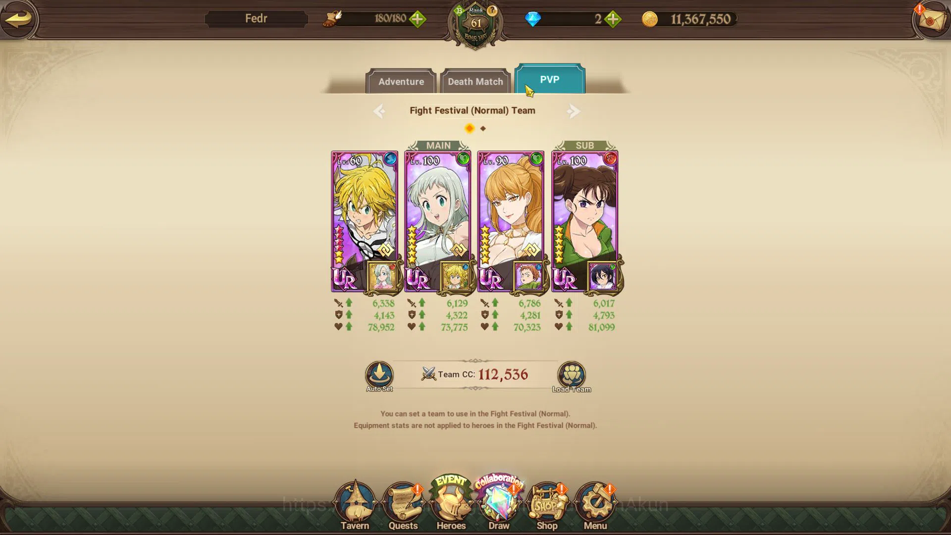 The Seven Deadly Sins: Grand Cross Accounts Starter Globa l1M CC|Starter Ch4|3 UR + Collab Fire Force|Thor,DKM,Arthur,Sho 8