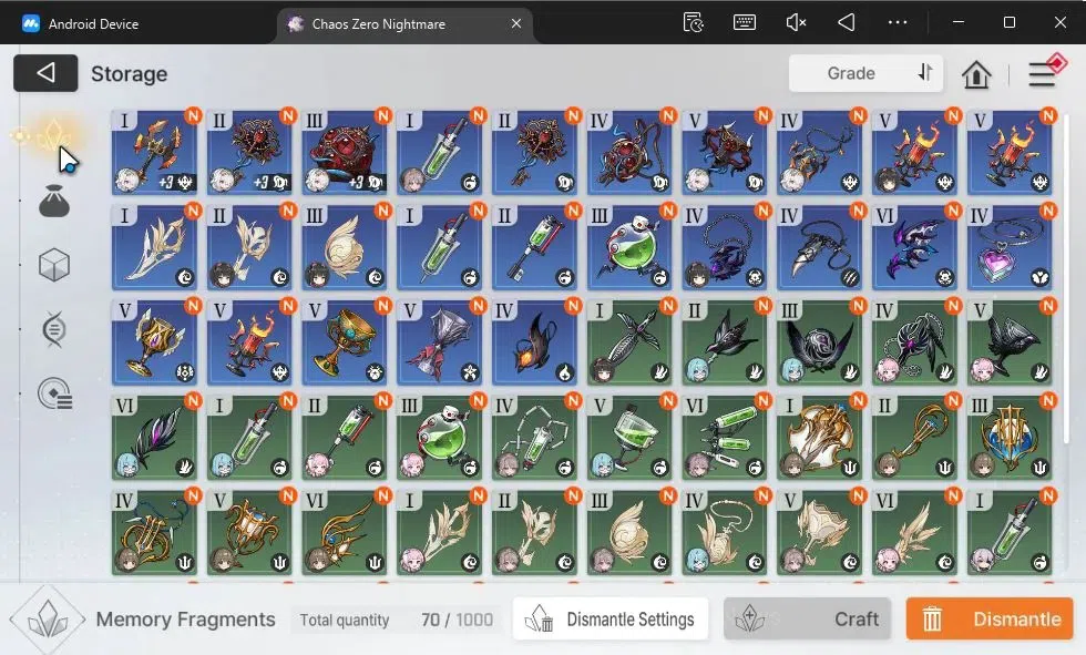 Chaos Zero Nightmare Accounts GLOBAL|Lv 38|8 SSR[AdelheidM1,Diana,Rita,Nine,Vero image 7