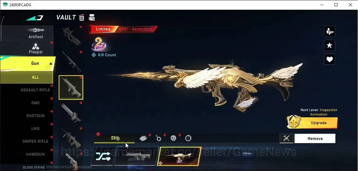 Blood Strike Accounts ASIA|Collab 7DS [AK47,Kar98k,QBZ95]+2 ULTRA [Ethan image 13