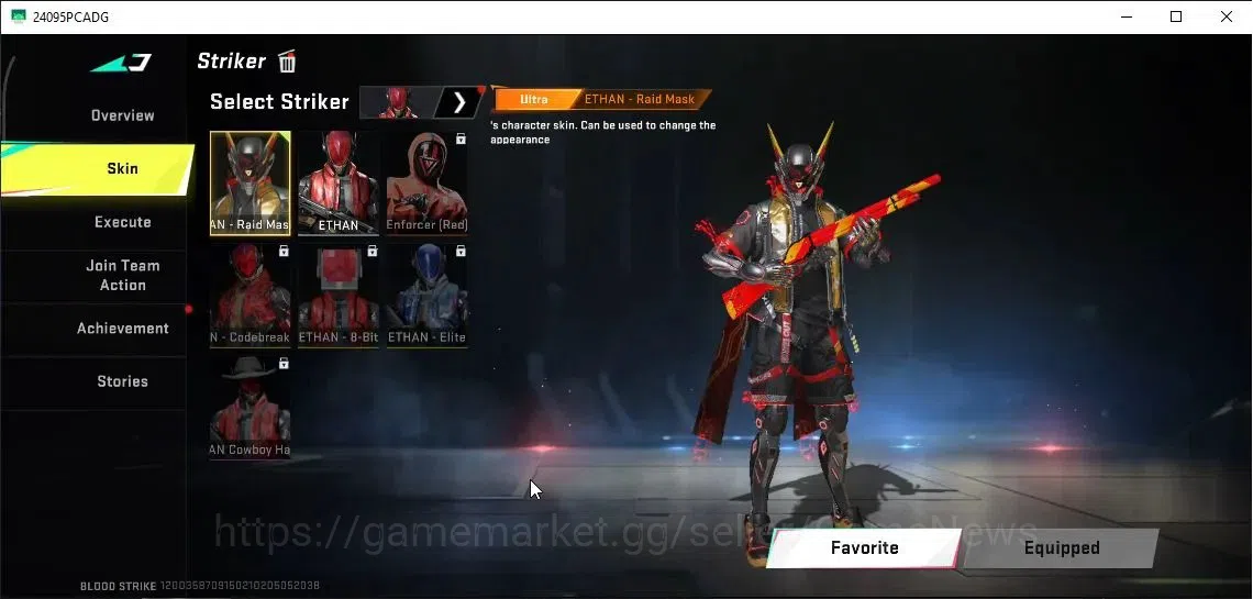 Blood Strike Accounts ASIA|Collab 7DS [AK47,Kar98k,QBZ95]+2 ULTRA [Ethan image 3