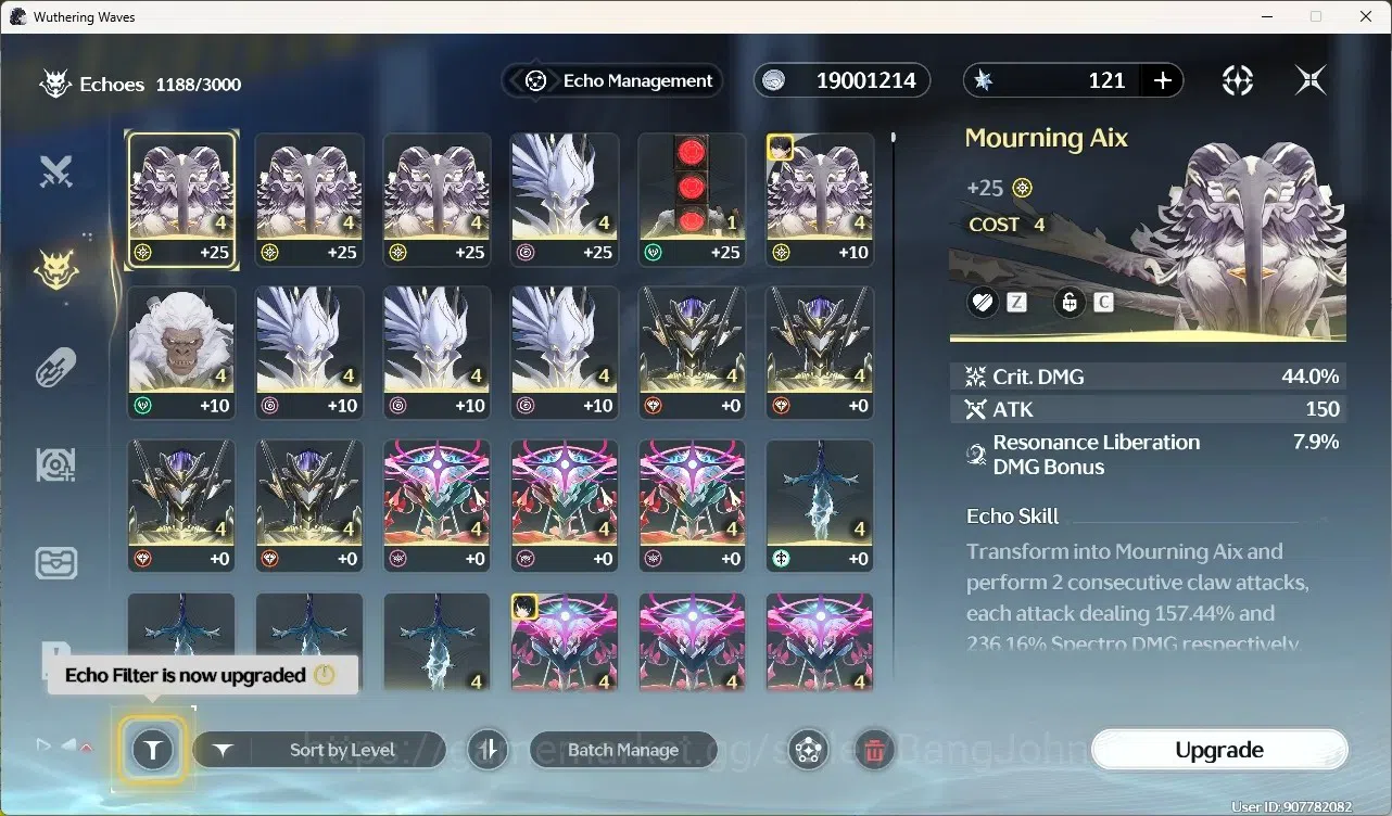 Wuthering Waves Accounts Starter SEA|UL 49|Rank 5|2 Char Limited[Yangyang: Xuanling Rc6]+Sign,Rebecca|121 Astrite| Mc Male 18