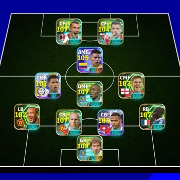 eFootball Others =\[ New Era \]= | =\[ Collective 3241+ \]= | Shevchenko ➺ James ➺ Makelele ➺ Stam ➺ Cech ➺ Thuram | Full