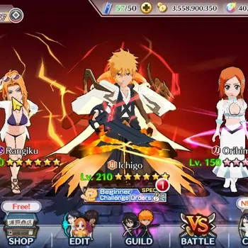 Bleach: Brave Souls Accounts Mid-Tier Global| 761K BP+40K Orb | Mid Game | 9K AccTicket | Shusei,Kensei,Aizen TYBW26 |Ichigo