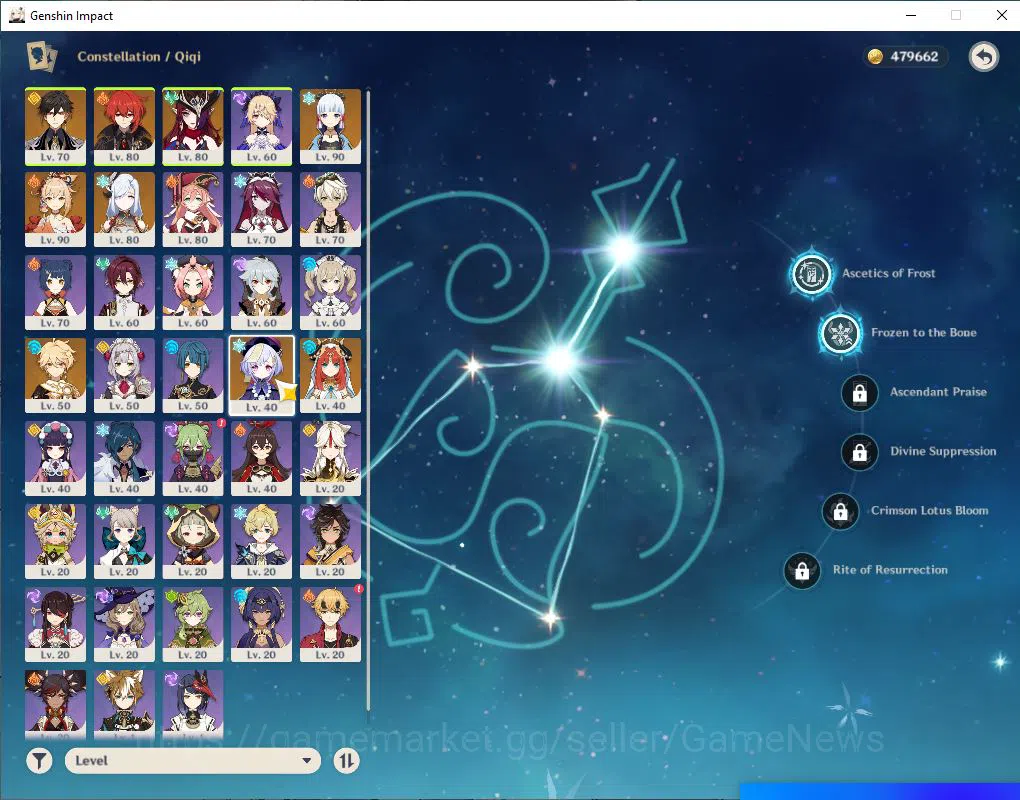 Genshin Impact Accounts ASIA|AR 55|6 Limited +1(*5Weapon)|Chasca,Ayaka,Zho image 4