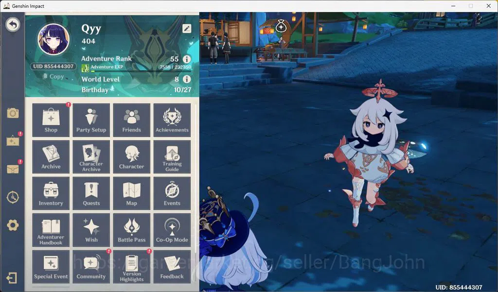 Genshin Impact Accounts ASIA|AR 55|4 limit| XIao,|Furina, Raiden Shogun, K image 1