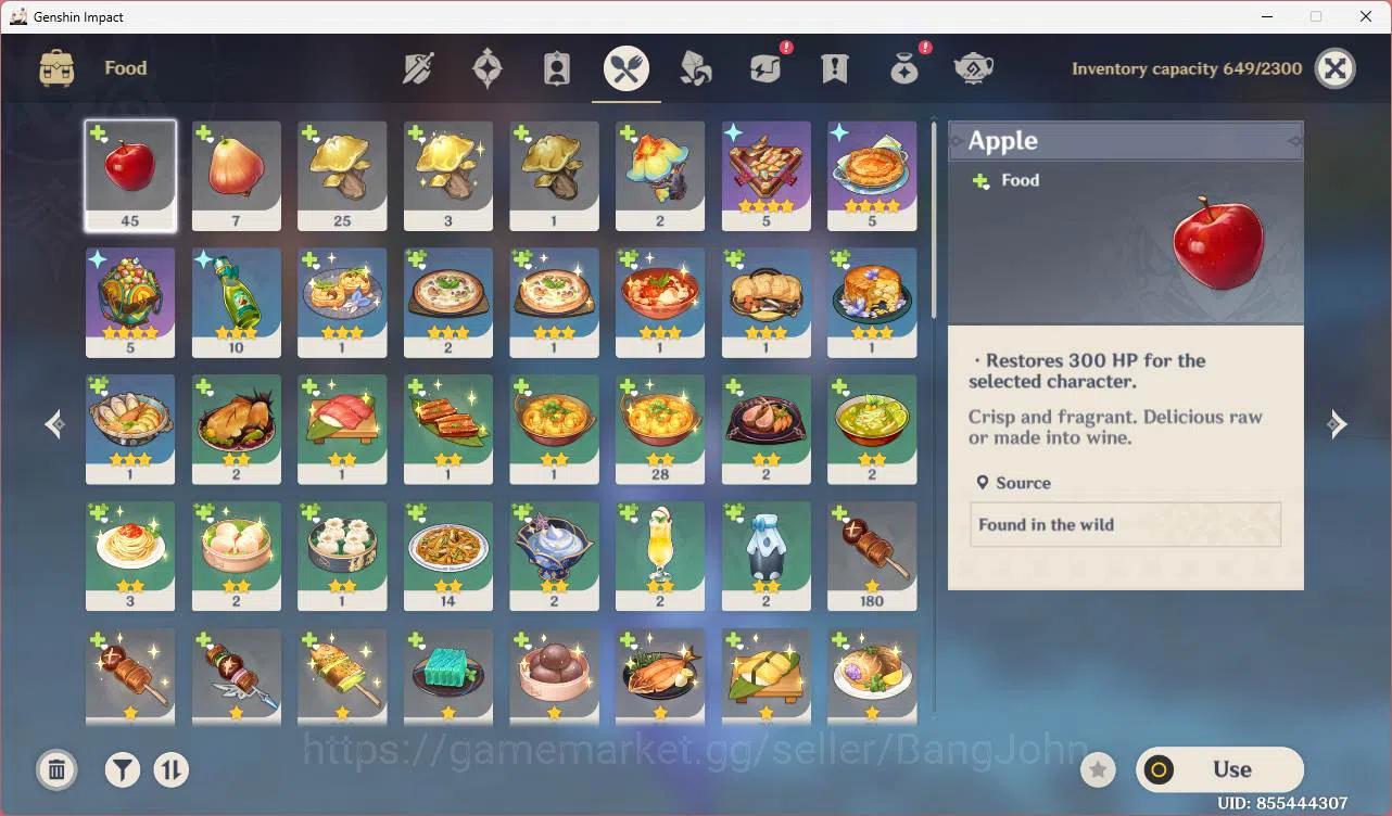 Genshin Impact Accounts ASIA|AR 55|4 limit| XIao,|Furina, Raiden Shogun, K image 11