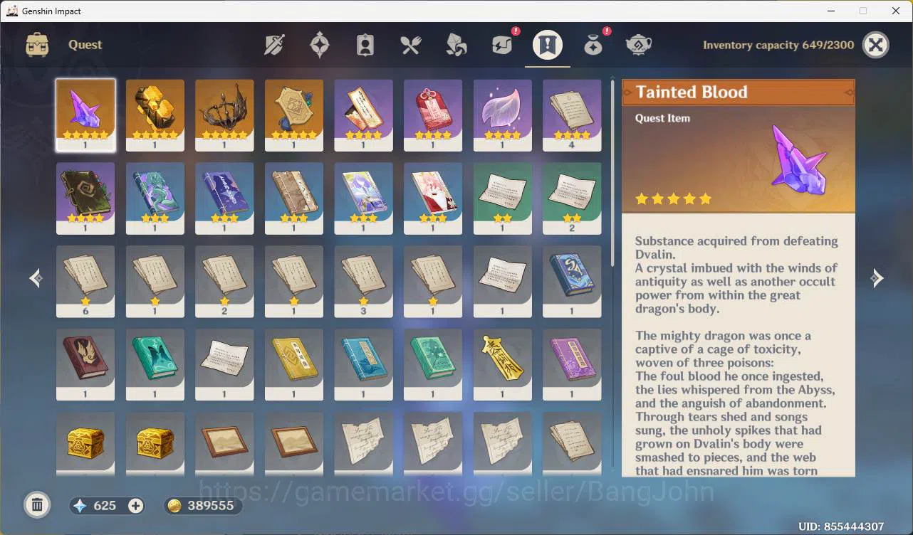 Genshin Impact Accounts ASIA|AR 55|4 limit| XIao,|Furina, Raiden Shogun, K image 8