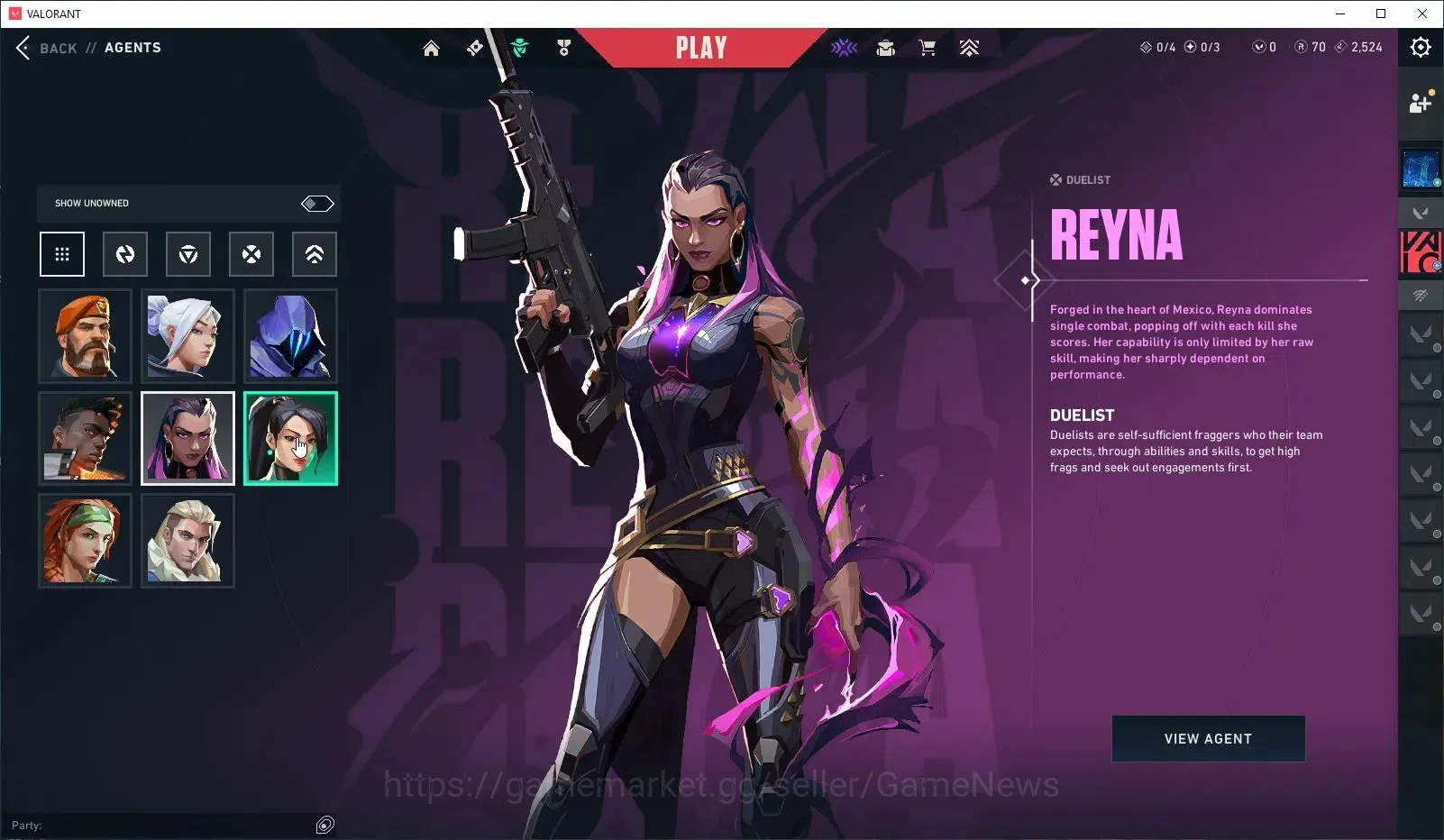 Valorant Accounts AP Server|Lvl 21|Ready Ranked|8 Agent [Reyna, Skye image 9