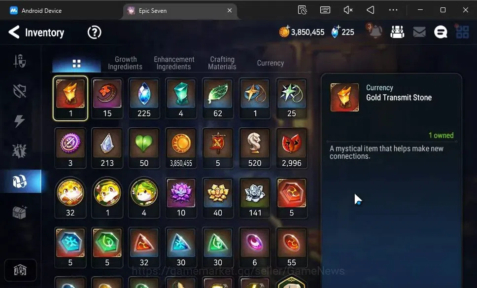 Epic Seven Accounts GLOBAL Unverif|New Era|2 ML(Salome,Mediator Kaweri image 11