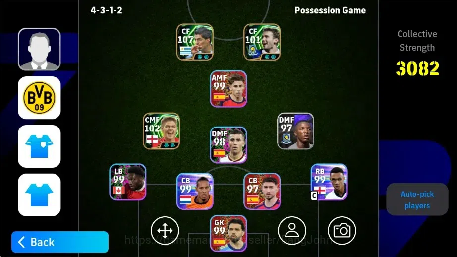 eFootball Accounts Others Mobile|PW 3082|Luis Suárez Epic,Noni Madueke ShowT,Steven Gerrard Epic|2026|Check SS EFB2441B 1
