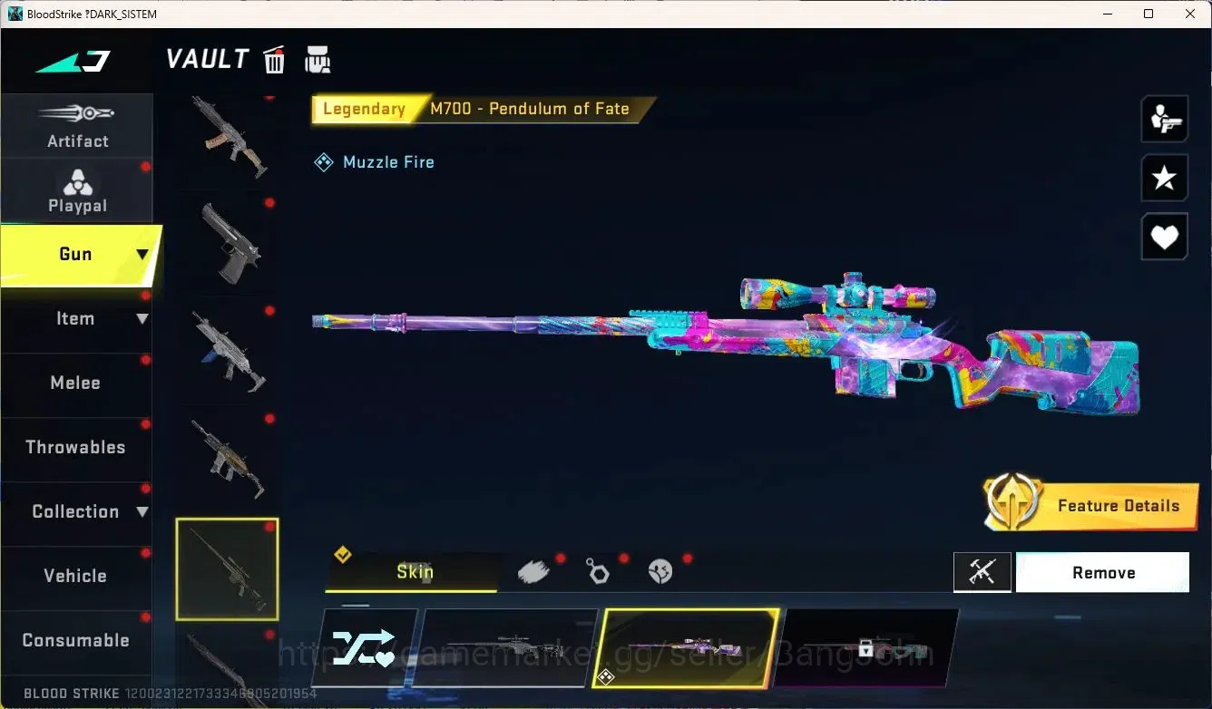Blood Strike Accounts ASIA | Eternal Desert Eagle-Scorpius(Lv1)|2 Ultra  image 10