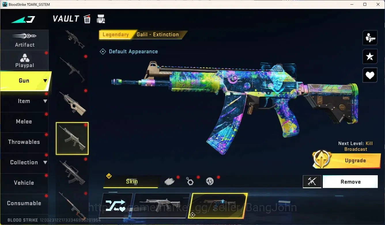 Blood Strike Accounts ASIA | Eternal Desert Eagle-Scorpius(Lv1)|2 Ultra  image 14