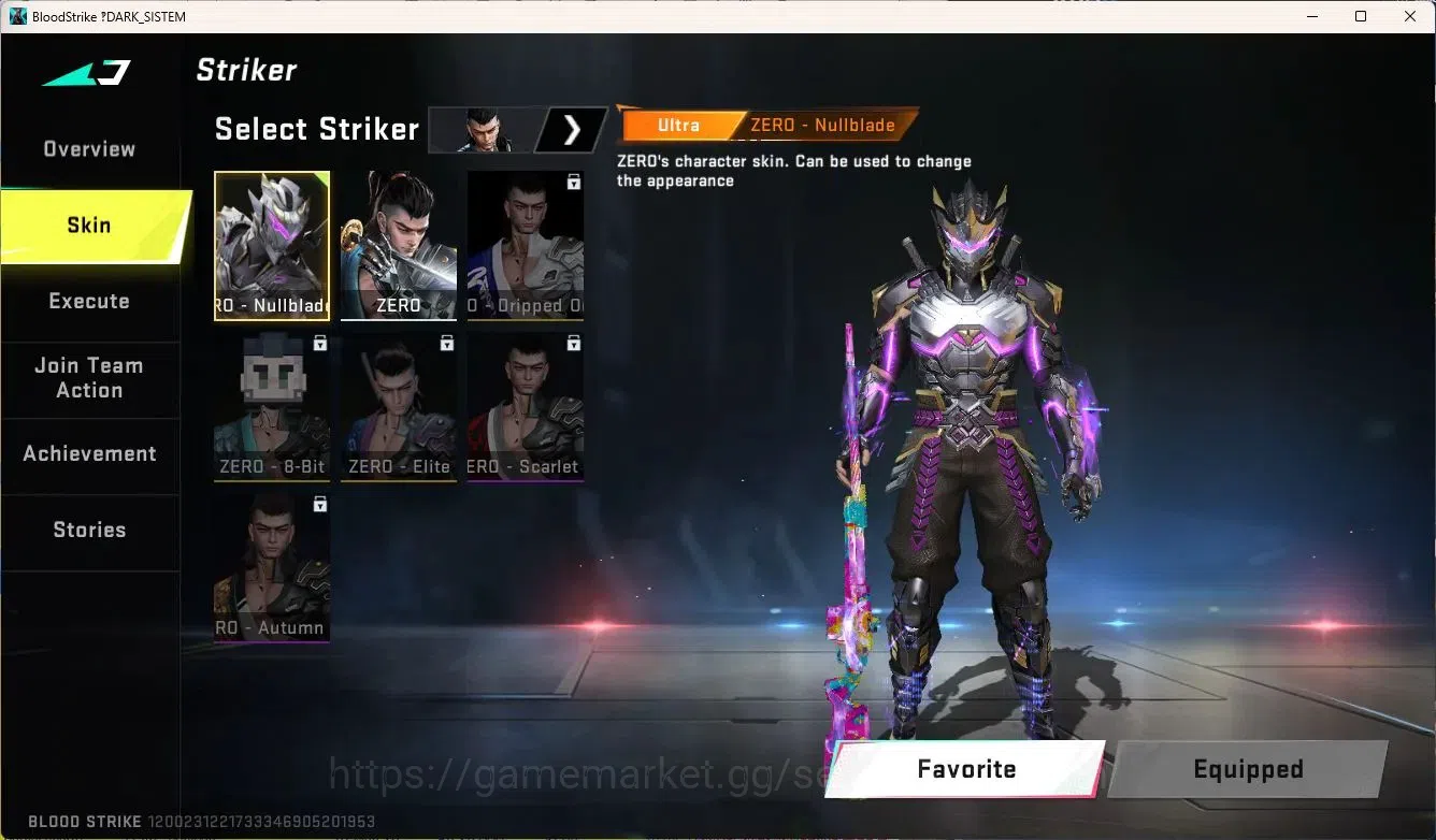 Blood Strike Accounts ASIA | Eternal Desert Eagle-Scorpius(Lv1)|2 Ultra  image 4
