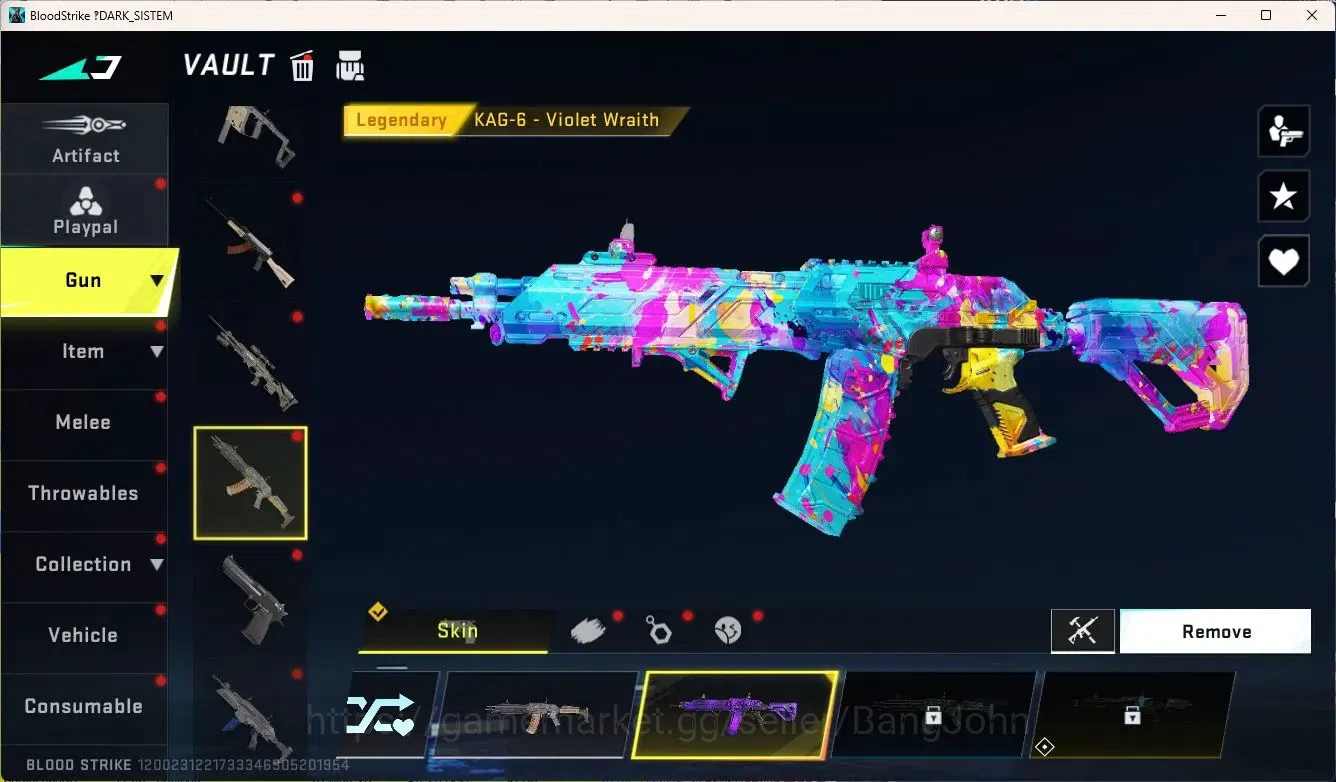 Blood Strike Accounts ASIA | Eternal Desert Eagle-Scorpius(Lv1)|2 Ultra  image 8