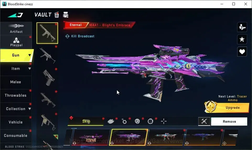 Blood Strike Accounts ASIA|2 EVO[AK47-Hellride Lv4,UMP45-Forsaken Lv4]|1 image 10