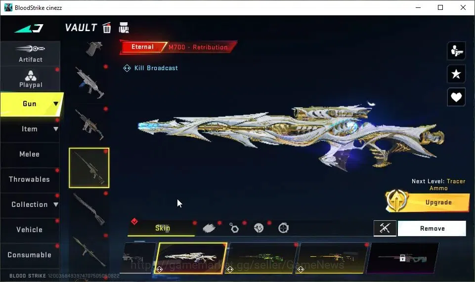 Blood Strike Accounts ASIA|2 EVO[AK47-Hellride Lv4,UMP45-Forsaken Lv4]|1 image 14