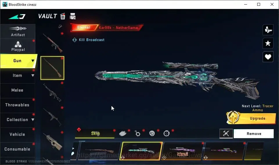 Blood Strike Accounts ASIA|2 EVO[AK47-Hellride Lv4,UMP45-Forsaken Lv4]|1 image 17