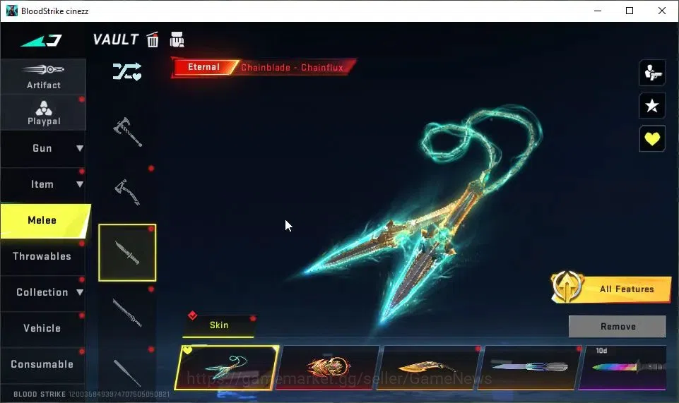 Blood Strike Accounts ASIA|2 EVO[AK47-Hellride Lv4,UMP45-Forsaken Lv4]|1 image 8