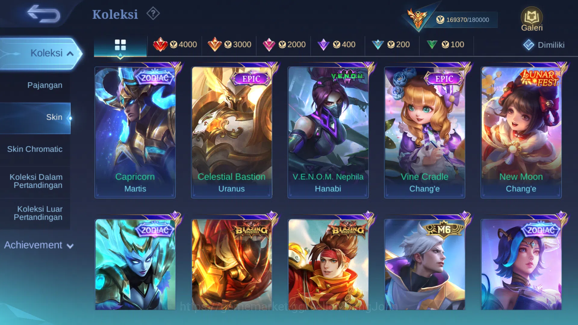 Mobile Legends: Bang Bang Accounts Hero 128 | Skin 404 | Legend Gusion, Lunox | Dawni image 12