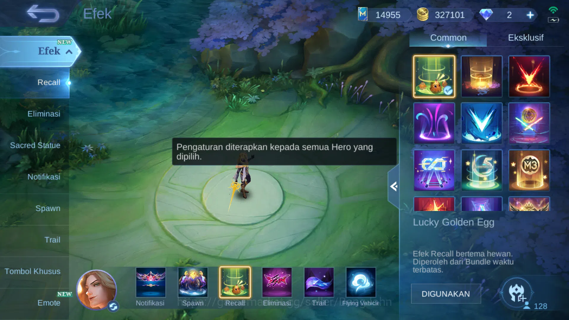 Mobile Legends: Bang Bang Accounts Hero 128 | Skin 404 | Legend Gusion, Lunox | Dawni image 16