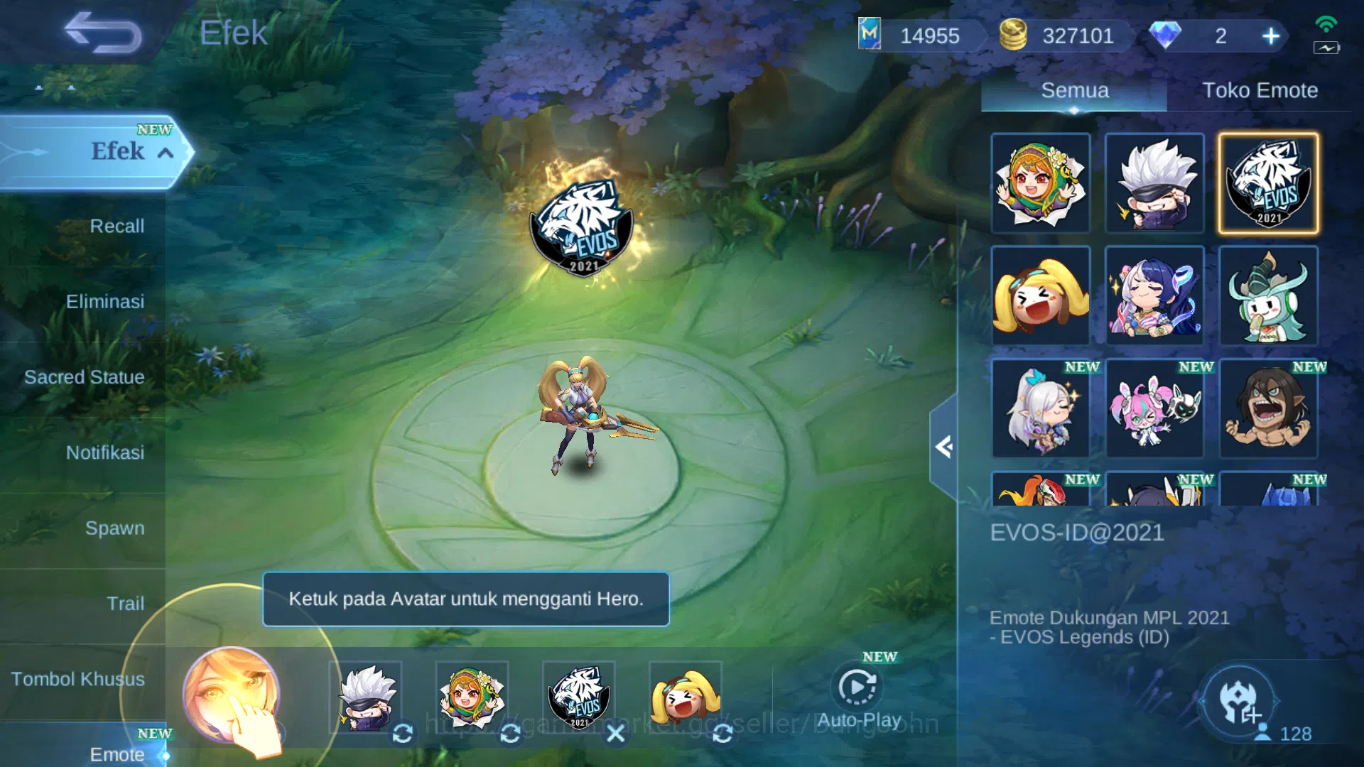 Mobile Legends: Bang Bang Accounts Hero 128 | Skin 404 | Legend Gusion, Lunox | Dawni image 17