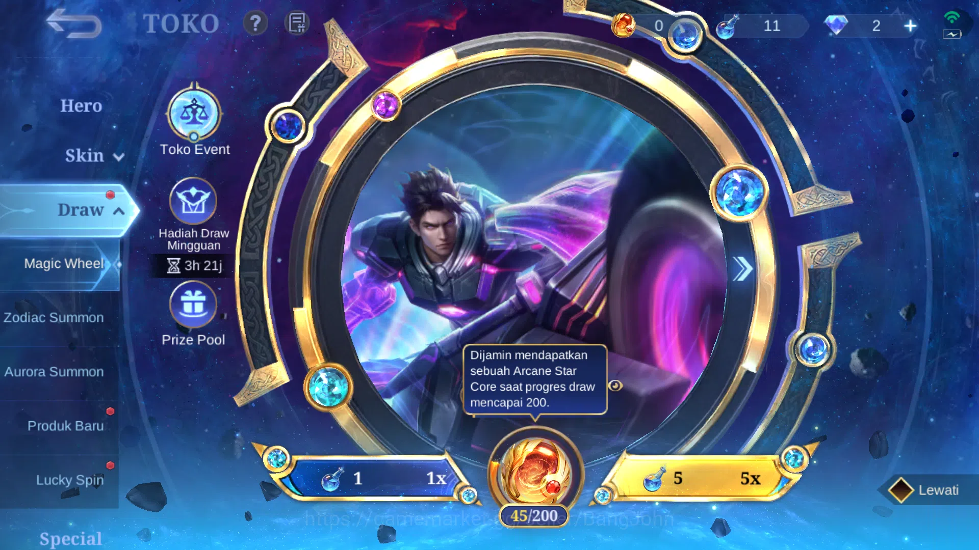 Mobile Legends: Bang Bang Accounts Hero 128 | Skin 404 | Legend Gusion, Lunox | Dawni image 18