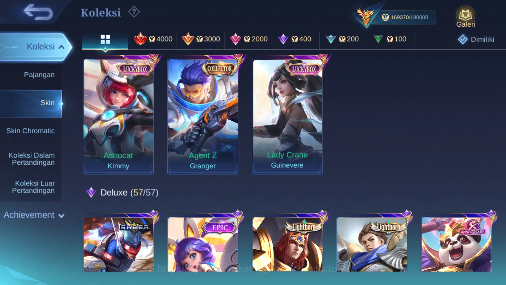 Mobile Legends: Bang Bang Accounts Hero 128 | Skin 404 | Legend Gusion, Lunox | Dawni image 9