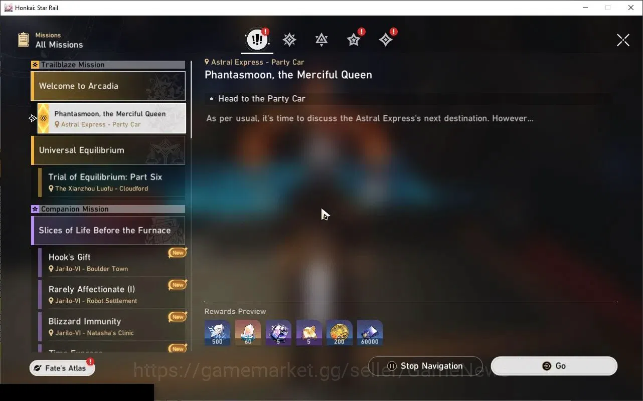 Honkai Star Rail Accounts Others Asia|TL 65|10 Limited|Mortenax Blade,Cyrene,Phainon,HuoHuo,DH Terrae,Hysilens,Kafka,Ruan 11