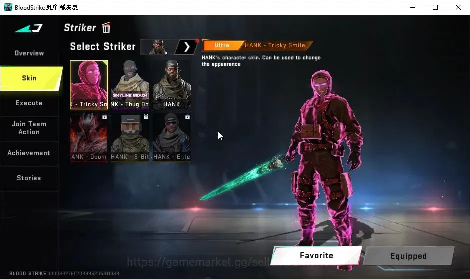 Blood Strike Accounts AMERICA|ETERNAL DEagle-Scorpius|Melee ULTRA Sword| image 9