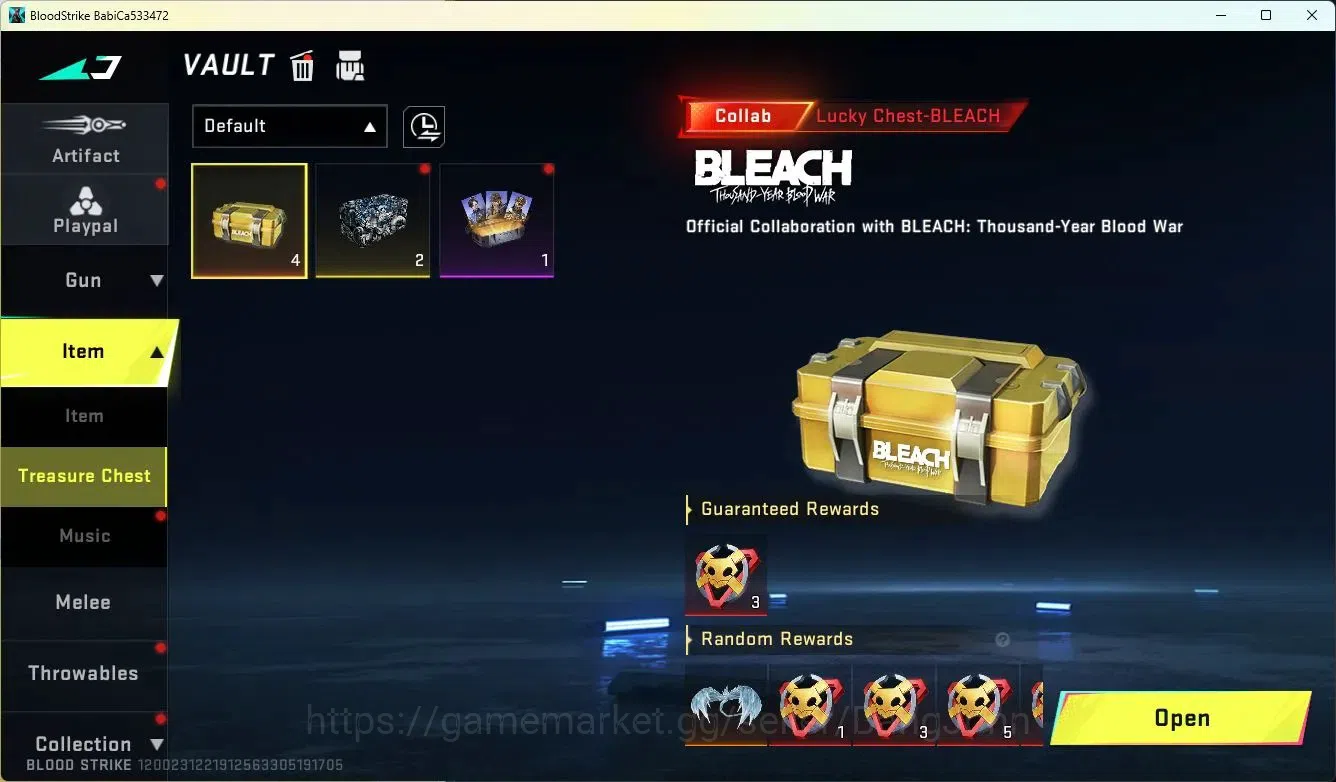 Blood Strike Accounts ASIA | 2 BLEACH, TOKYO REVENGERS STRIKER | 2 ULTRA image 4