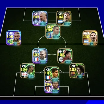eFootball Accounts Legends & Iconic Players Android|Pw 3238|Bigtime messi 110|Epic Eden hazard 109|Epic Raphael Varane