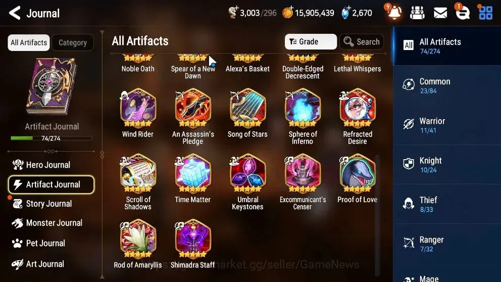 Epic Seven Accounts High-End GLOBAL UnVerif|9 ML (LOT Scales,Maid Chloe,etc)+PByblis,Hecate,Setsuka,AB Fumyr,etc|AUTO WB 11