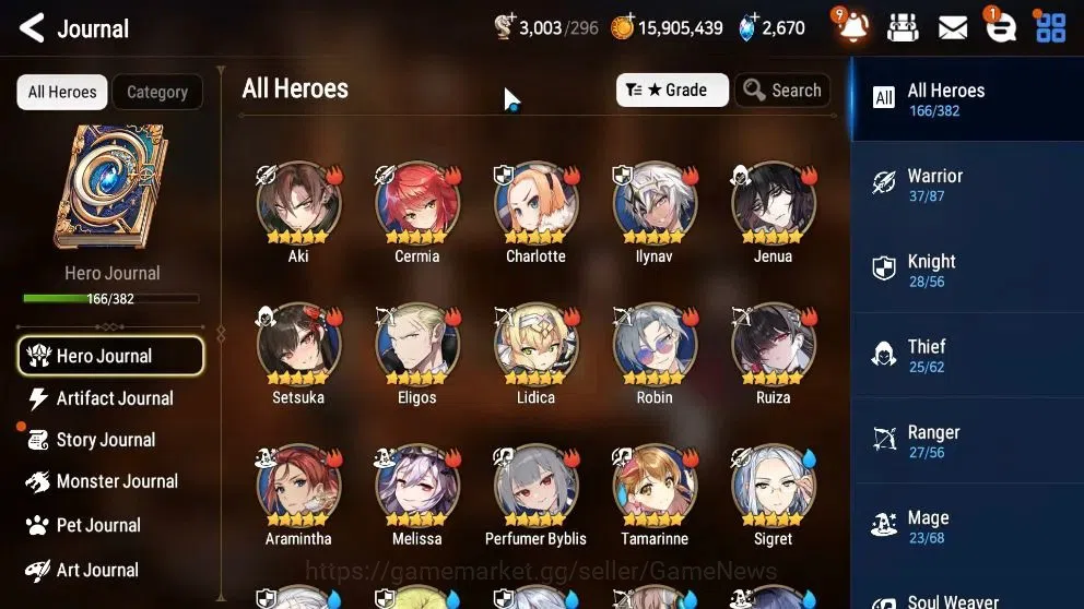 Epic Seven Accounts High-End GLOBAL UnVerif|9 ML (LOT Scales,Maid Chloe,etc)+PByblis,Hecate,Setsuka,AB Fumyr,etc|AUTO WB 7