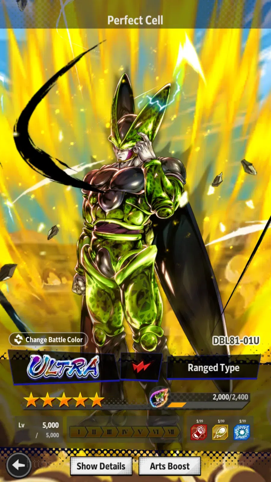Dragon Ball Legends Accounts Lvl 149|39M Total Power|4 UL|0 LR|Gohan,Perfect Ce image 5