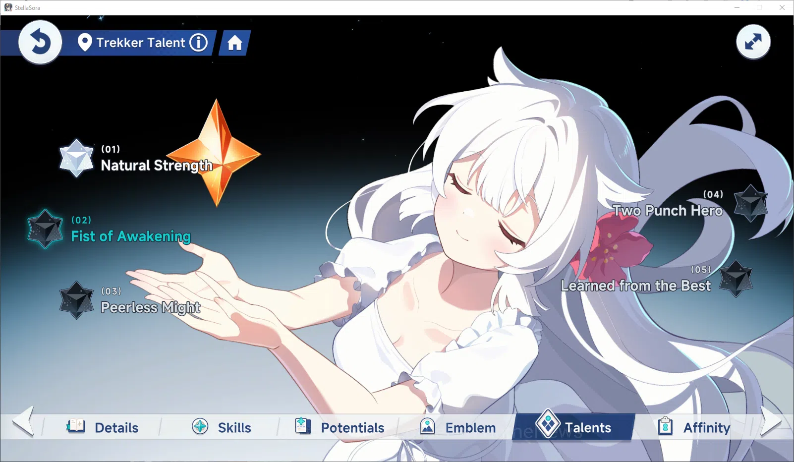Stella Sora Accounts GLOBAL Fresh Starter Lv 1 | 1 SSR Limit (Fuyuka T1) + 8 SR Trekker 5 SR Disc | 1.1k SDust & Beginner ON 6