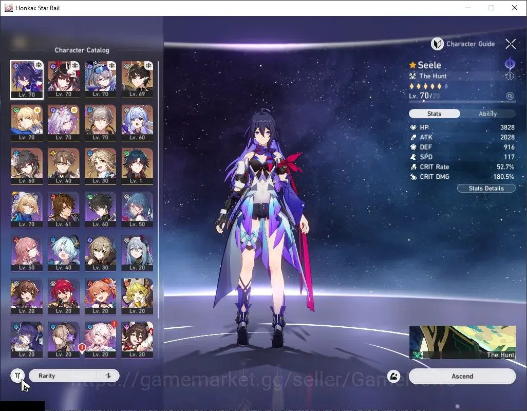 Honkai Star Rail Accounts Asia|TL 60|6 Limited|(Castorice)+Sign|Sparkle,Sabe image 4