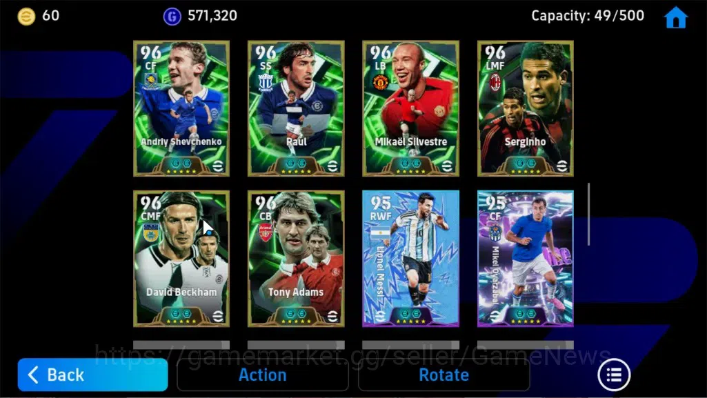 eFootball Accounts Legends & Iconic Players Android|BigTime Gareth Bale,Epic Andrea Pirlo,Oliver Kahn,G Batitusta,Ronaldinho 11