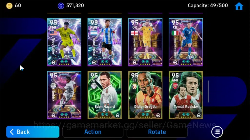eFootball Accounts Legends & Iconic Players Android|BigTime Gareth Bale,Epic Andrea Pirlo,Oliver Kahn,G Batitusta,Ronaldinho 12
