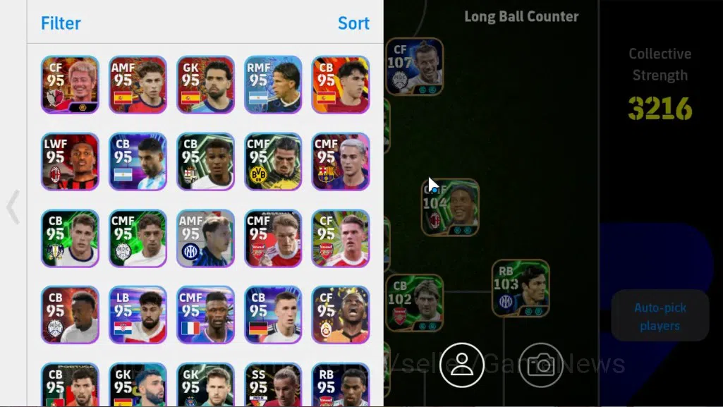 eFootball Accounts Legends & Iconic Players Android|BigTime Gareth Bale,Epic Andrea Pirlo,Oliver Kahn,G Batitusta,Ronaldinho 4