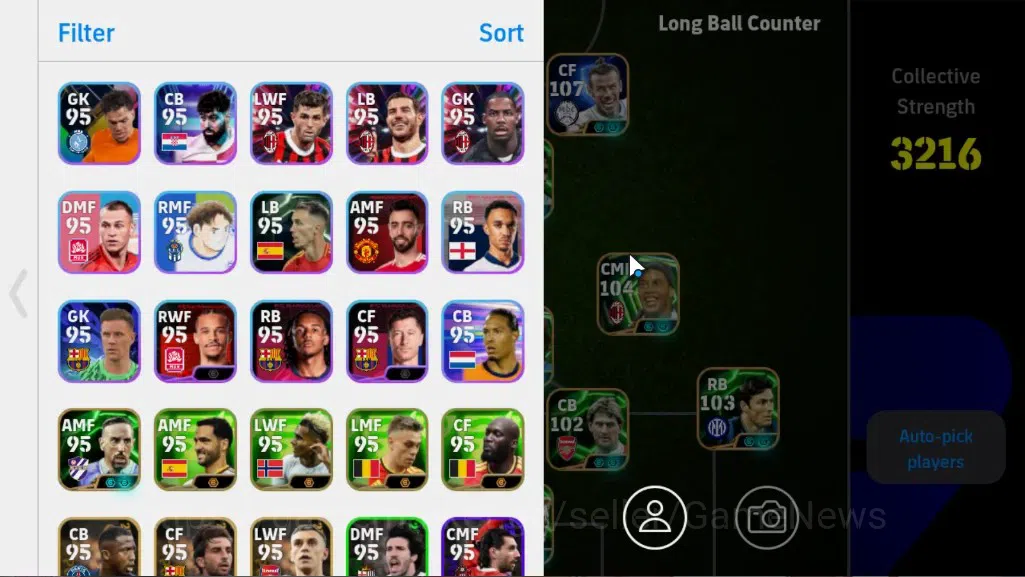 eFootball Accounts Legends & Iconic Players Android|BigTime Gareth Bale,Epic Andrea Pirlo,Oliver Kahn,G Batitusta,Ronaldinho 5