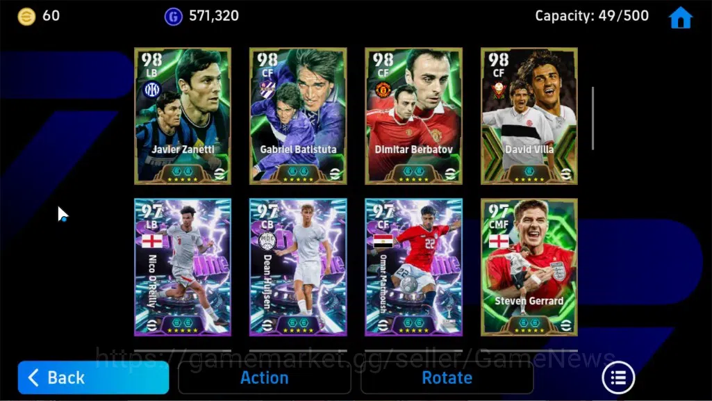eFootball Accounts Legends & Iconic Players Android|BigTime Gareth Bale,Epic Andrea Pirlo,Oliver Kahn,G Batitusta,Ronaldinho 9