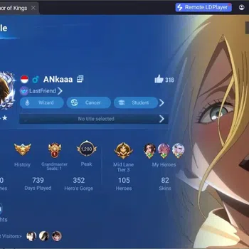 Honor of Kings Accounts Rare Skin Global|105H 82S|Epic Li Bai|GM Skins|3 HonorPass|S8 Donghuang|2 Event Exclusive|1