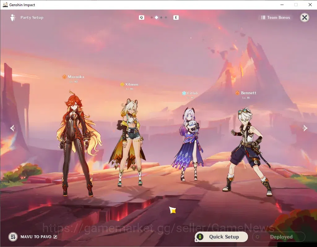 Genshin Impact Accounts ASIA|AR 56|Mavuika PremTeam|8 Limited + 1 (*5 Weap image 3