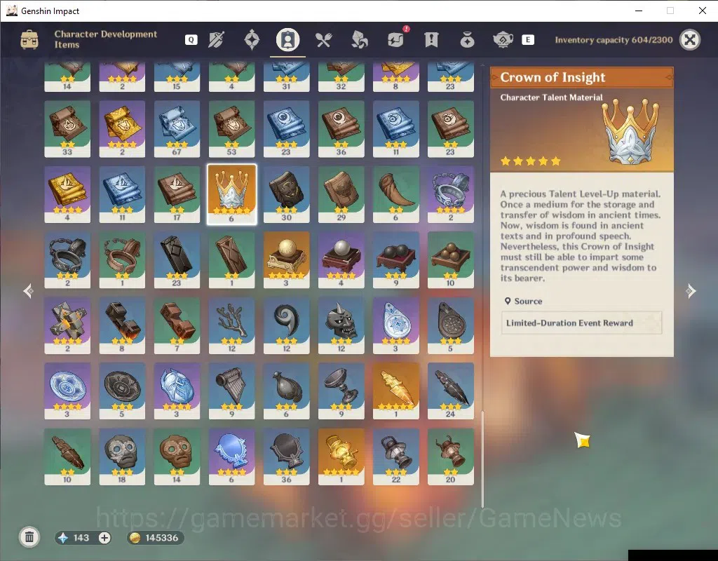 Genshin Impact Accounts ASIA|AR 56|Mavuika PremTeam|8 Limited + 1 (*5 Weap image 9